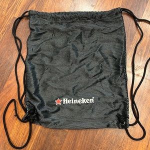 Heineken Drawstring Mesh Bag